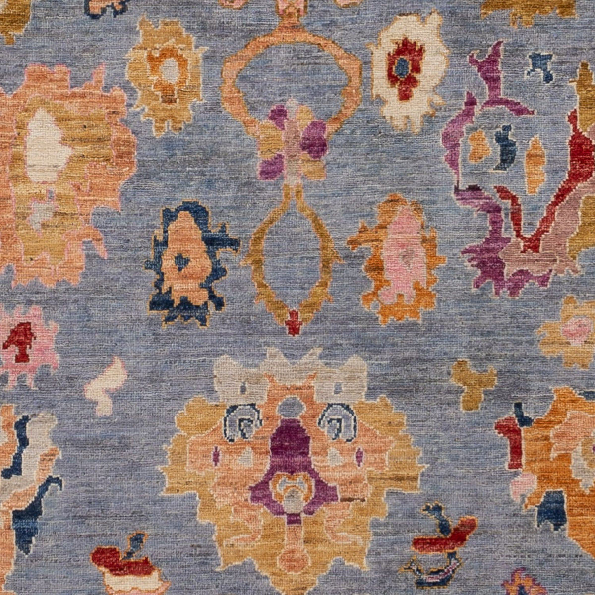 Alfombra Ziegler - Usak - 235 x 173 cm - azul claro