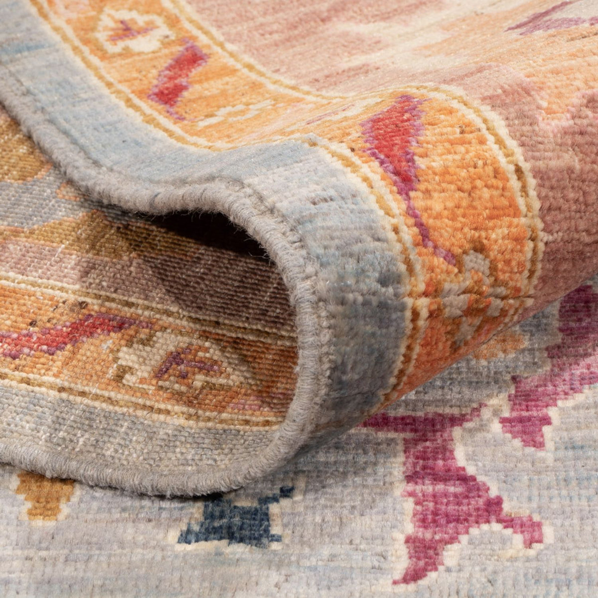 Alfombra Ziegler - Usak - 235 x 173 cm - azul claro