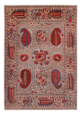 Alfombra de diseño - 380 x 271 cm - rojo