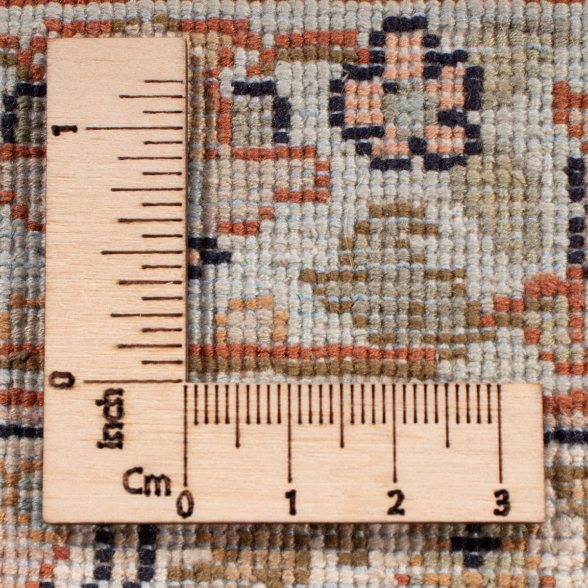 Alfombra de seda - Seda de Cachemira - 378 x 273 cm - beige oscuro