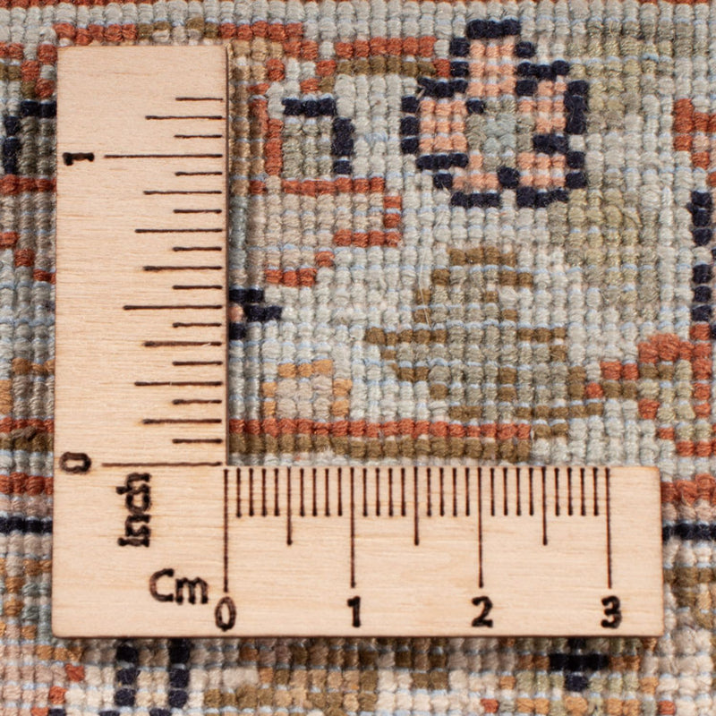 Alfombra de seda - Seda de Cachemira - 378 x 273 cm - beige oscuro