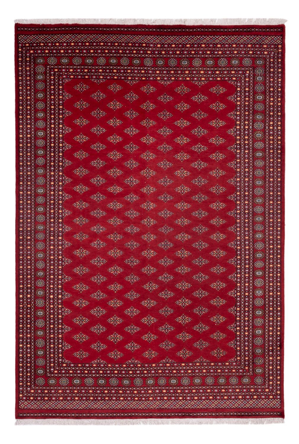 Alfombra afgana - Bukhara - 365 x 249 cm - rojo