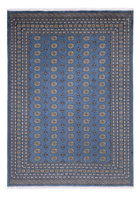 Alfombra afgana - Bukhara - 344 x 248 cm - azul