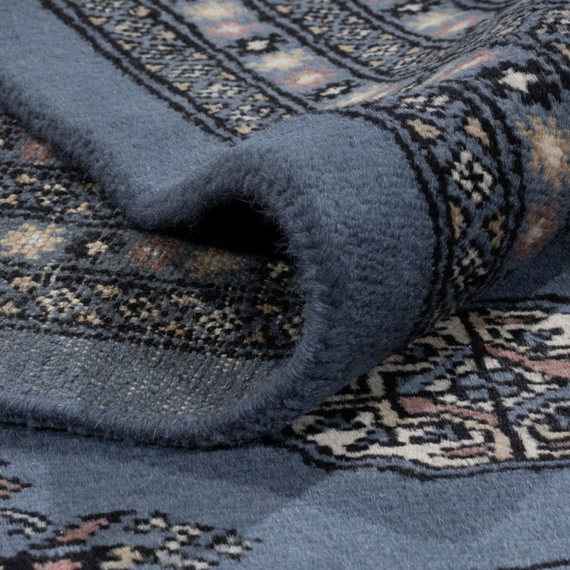 Alfombra afgana - Bukhara - 344 x 248 cm - azul