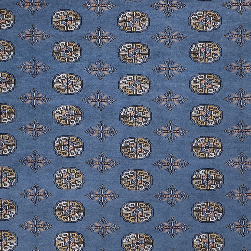 Alfombra afgana - Bukhara - 341 x 240 cm - azul