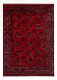 Alfombra afgana - 346 x 256 cm - rojo