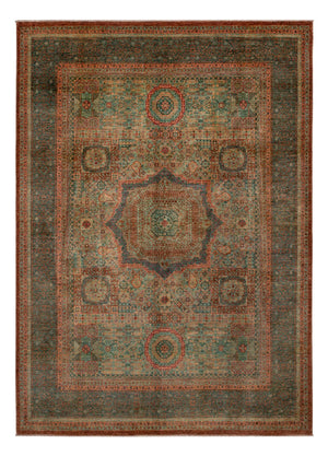Alfombra Ziegler - Ariana - 344 x 249 cm - verde oscuro