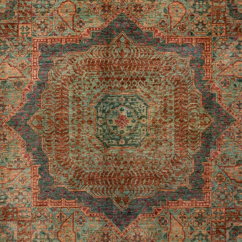 Alfombra Ziegler - Ariana - 344 x 249 cm - verde oscuro