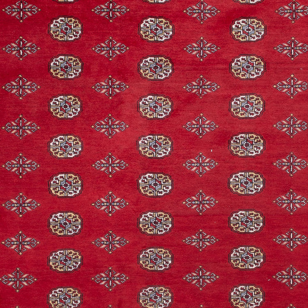 Alfombra afgana - Bukhara - 380 x 277 cm - rojo