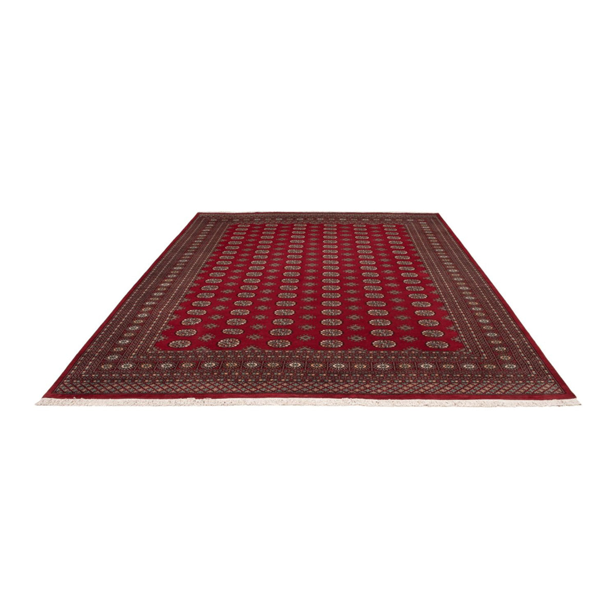Alfombra afgana - Bukhara - 362 x 278 cm - rojo