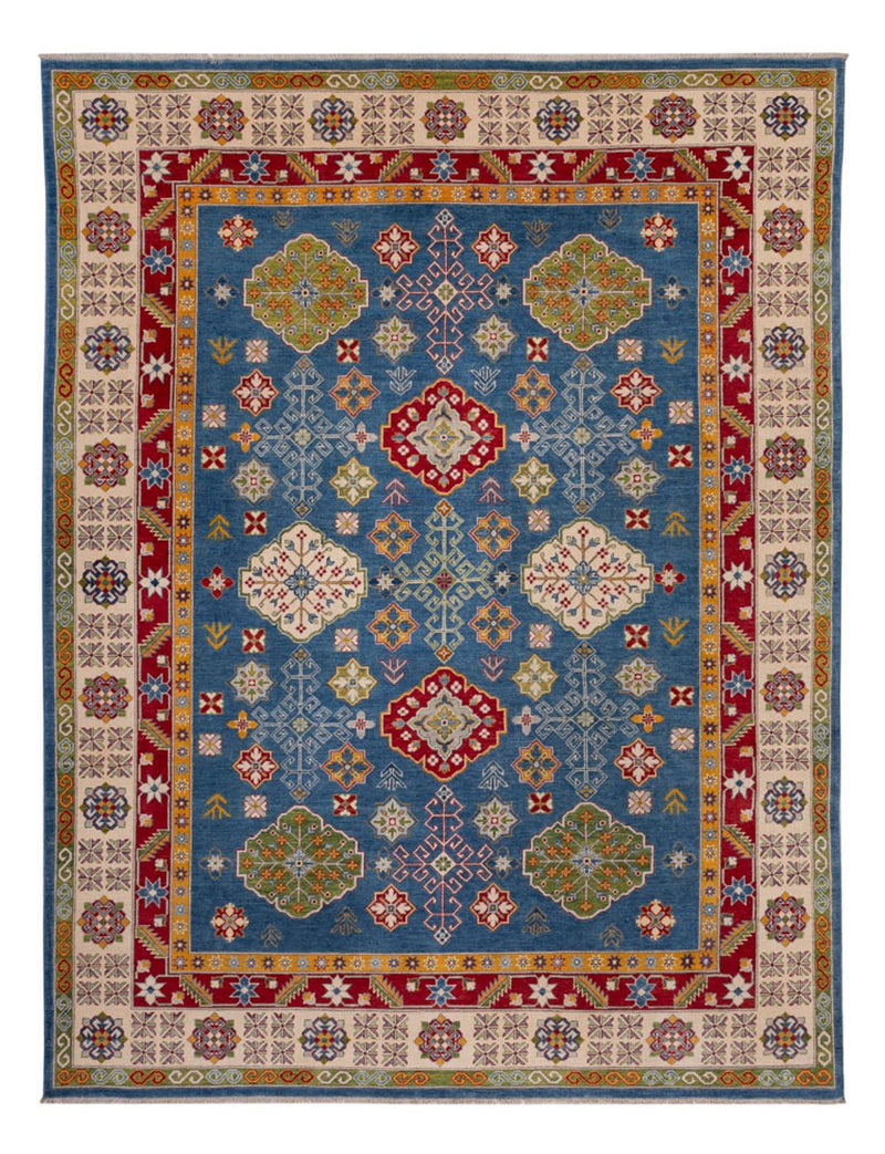 Alfombra Ziegler - Kazak - 359 x 278 cm - azul