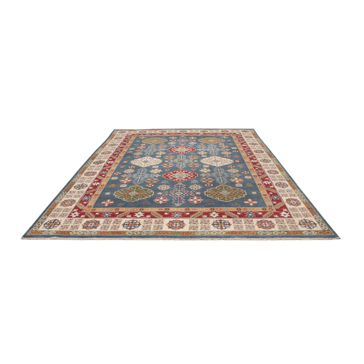 Alfombra Ziegler - Kazak - 359 x 278 cm - azul