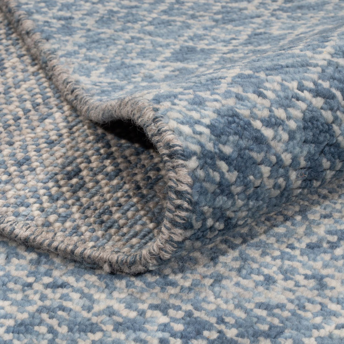 Alfombra de diseño - 365 x 277 cm - azul claro