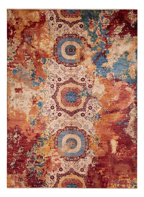 Alfombra de diseño - 335 x 246 cm - multicolor