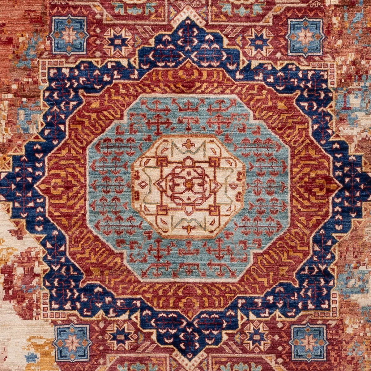 Alfombra de diseño - 340 x 253 cm - multicolor