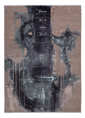 Alfombra de diseño - 354 x 256 cm - multicolor