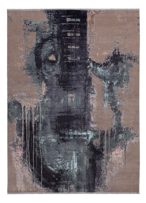 Alfombra de diseño - 354 x 256 cm - multicolor