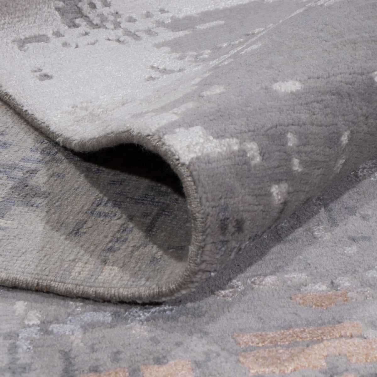 Alfombra de diseño - 359 x 255 cm - gris claro