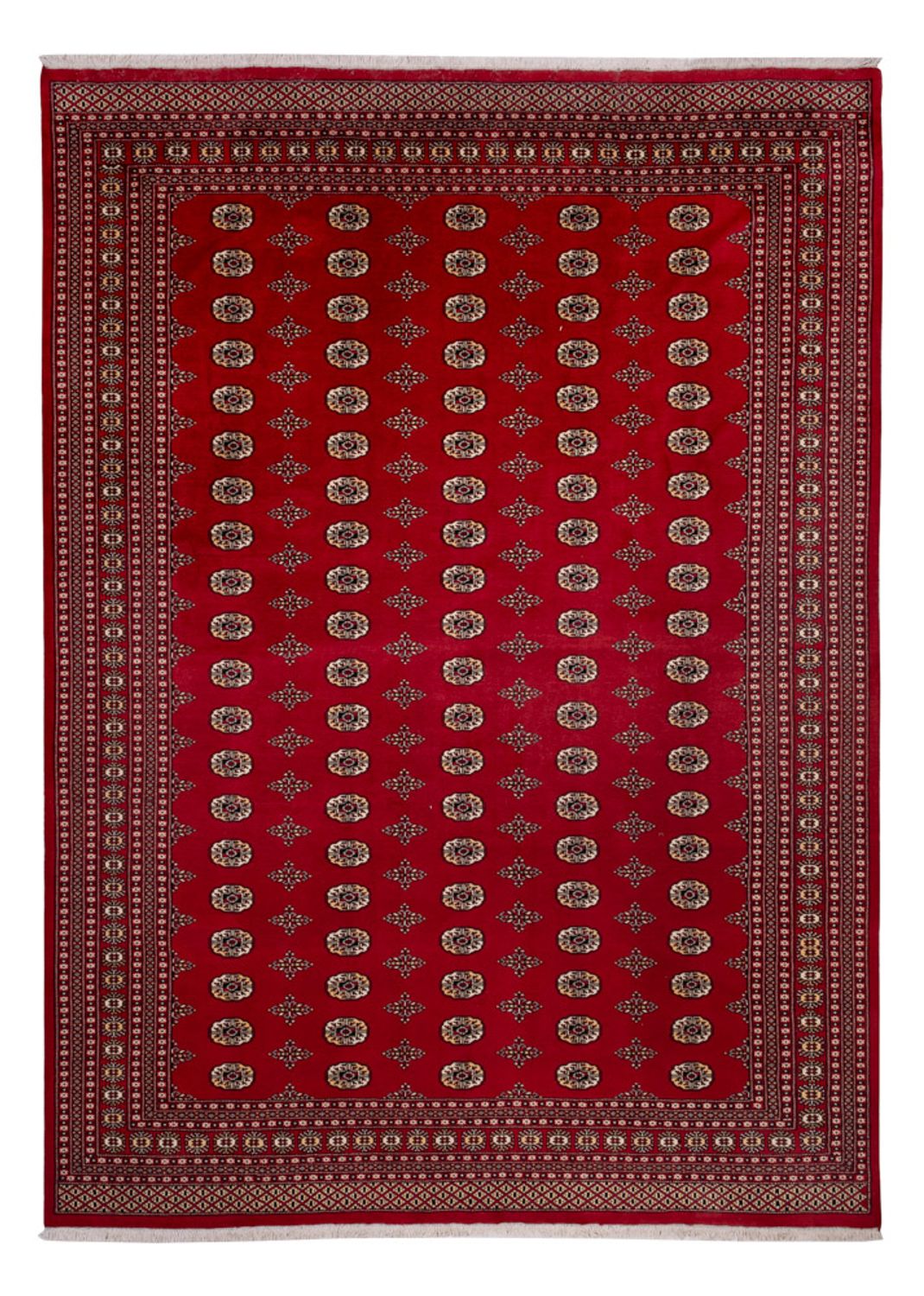 Alfombra afgana - Bukhara - 387 x 276 cm - rojo
