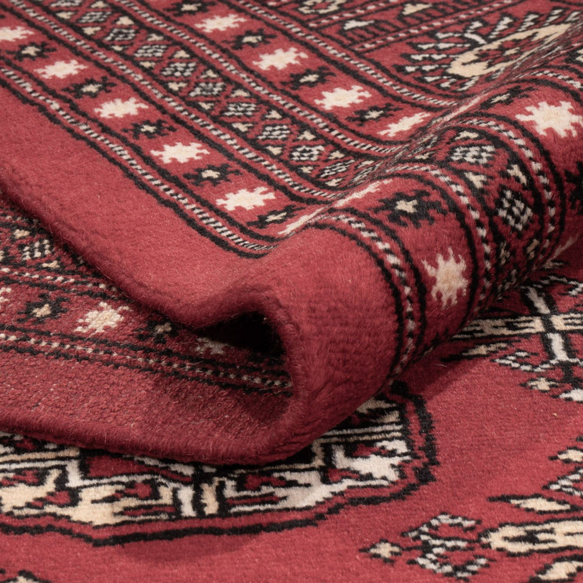 Alfombra afgana - Bukhara - 346 x 241 cm - rojo