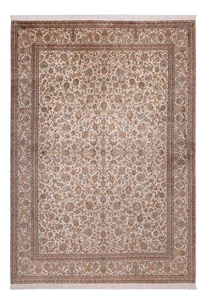 Alfombra de seda - Seda de Cachemira - 349 x 247 cm - beige