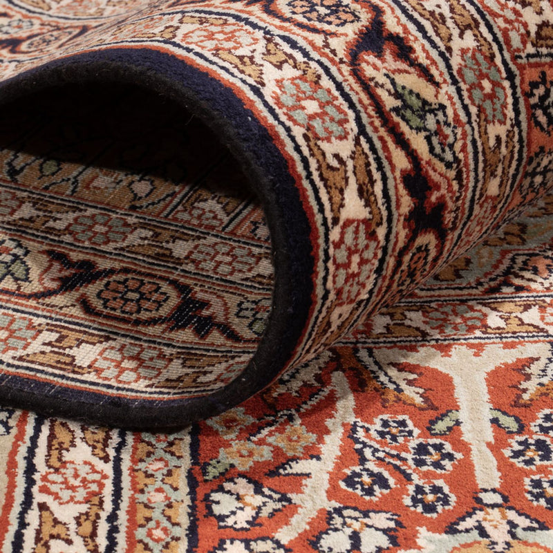 Alfombra de seda - Seda de Cachemira - 362 x 274 cm - beige oscuro