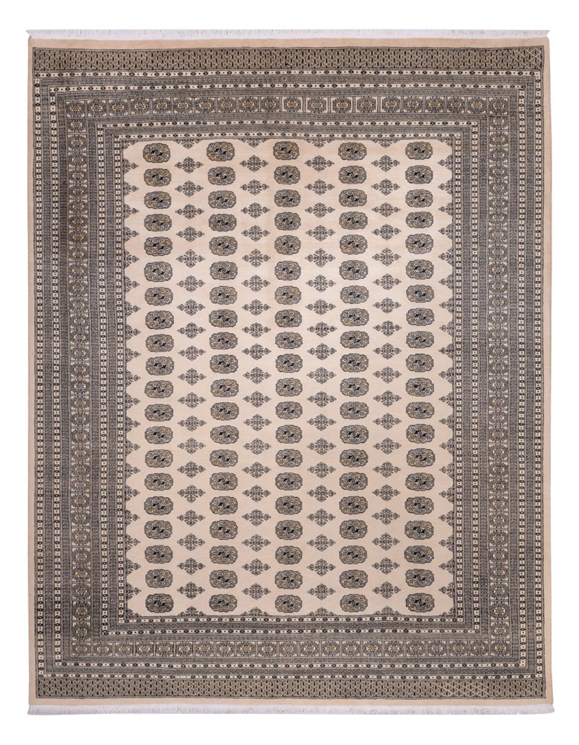 Alfombra afgana - Bukhara - 359 x 278 cm - beige