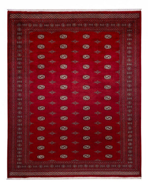 Alfombra afgana - Bukhara - 364 x 283 cm - rojo
