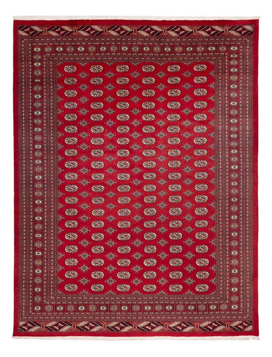 Alfombra afgana - Bukhara - 354 x 275 cm - rojo
