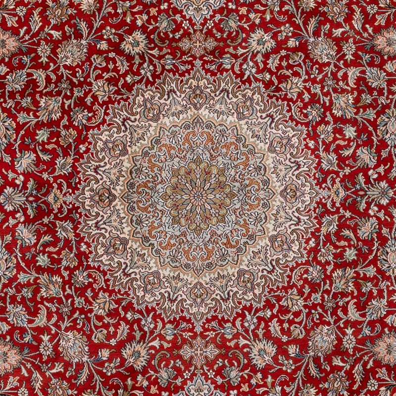 Alfombra de seda - Seda de Cachemira - 327 x 244 cm - rojo