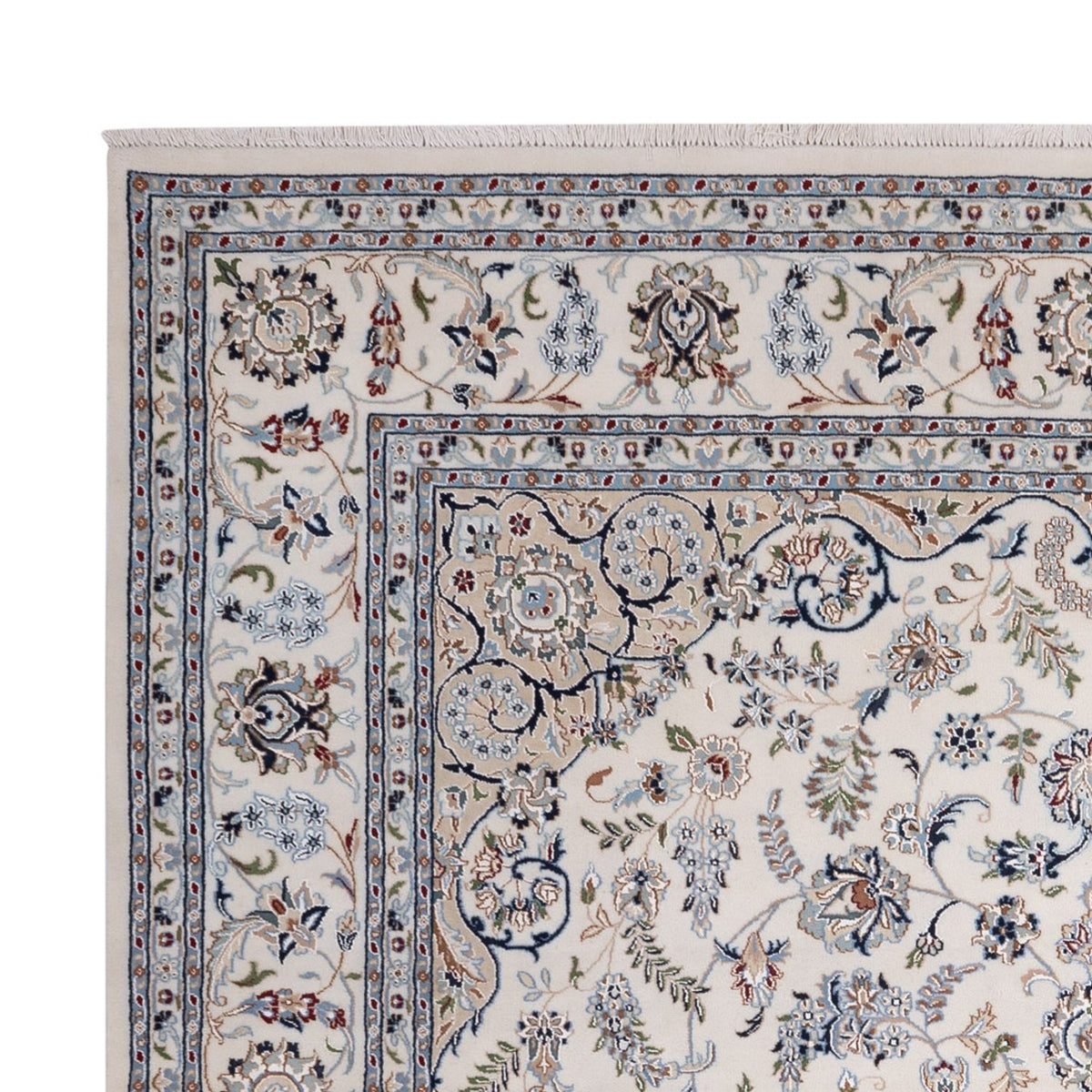 Alfombra oriental - Nain - Indus - 361 x 270 cm - crema