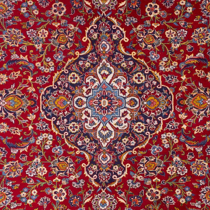 Alfombra persa - Keshan - 370 x 261 cm - rojo