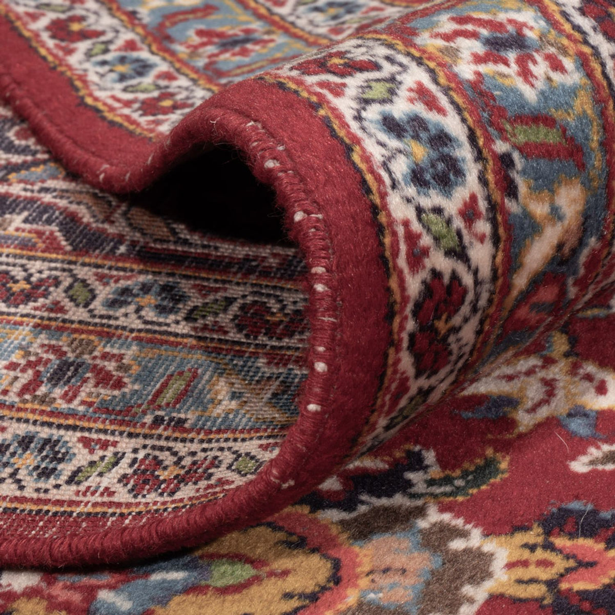 Alfombra persa - Keshan - 370 x 261 cm - rojo