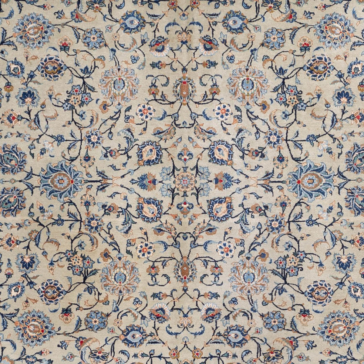 Alfombra persa - Keshan - 403 x 303 cm - beige
