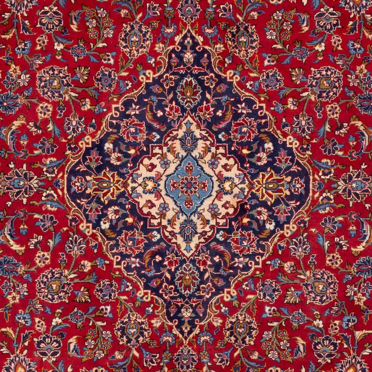 Alfombra persa - Keshan - 373 x 252 cm - rojo