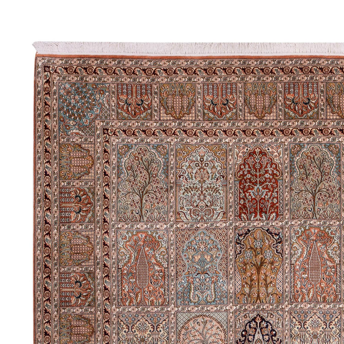 Seda de Cachemira Alfombra 277x372cm - Alfombra oriental