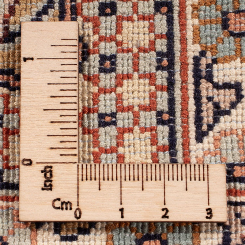 Alfombra de seda - Seda de Cachemira - 372 x 277 cm - beige oscuro