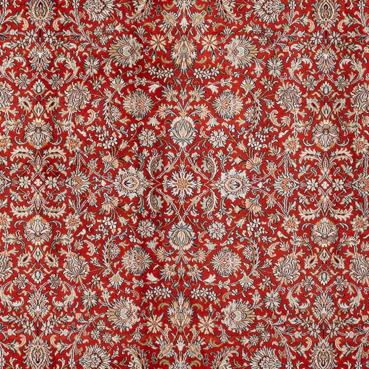 Alfombra de seda - Seda de Cachemira - 340 x 250 cm - rojo