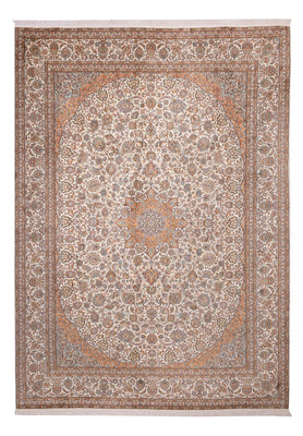 Alfombra de seda - Seda de Cachemira - 347 x 247 cm - beige