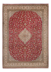 Alfombra de seda - Seda de Cachemira - 339 x 244 cm - rojo