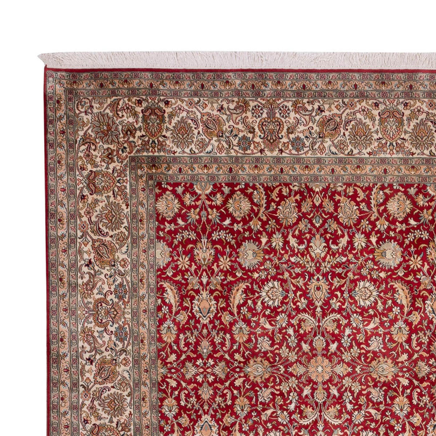 Cachemira de seda Alfombra 369x279cm - Alfombra oriental