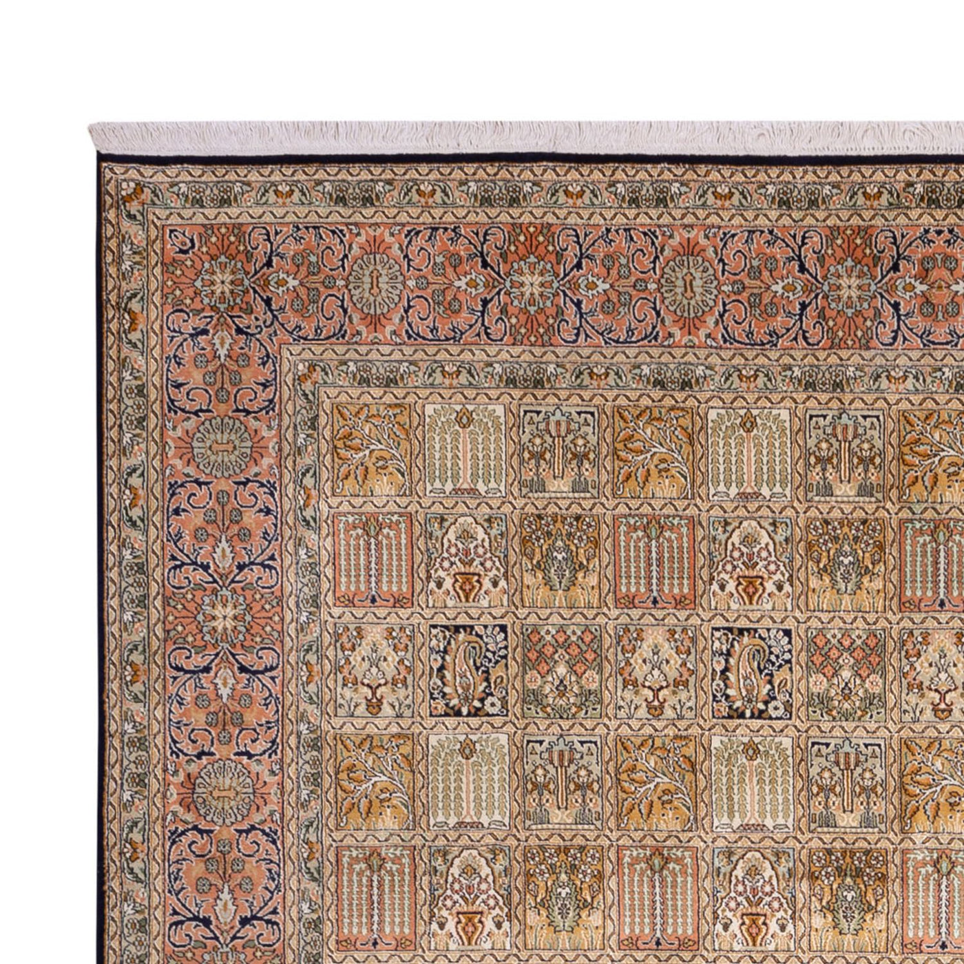 Cachemira de seda Alfombra 330x246cm - Alfombra oriental
