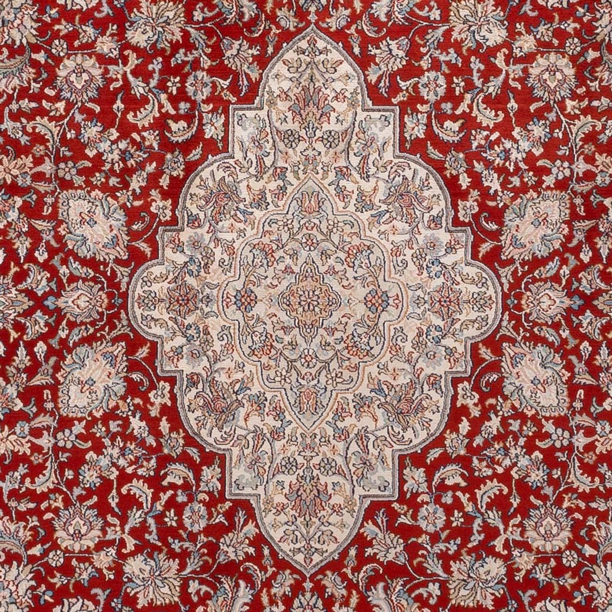 Alfombra de seda - Seda de Cachemira - 332 x 245 cm - rojo