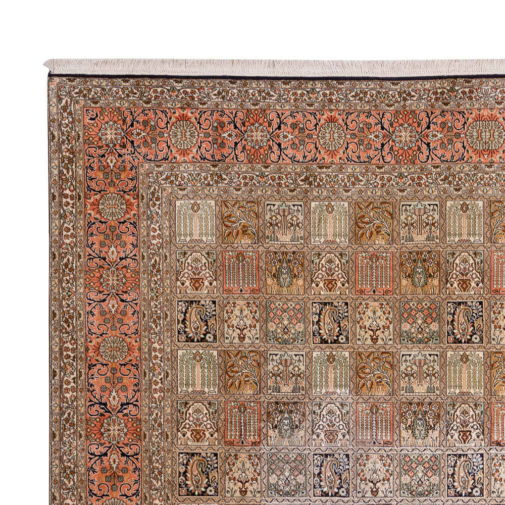 Seda de Cachemira Alfombra 275x377cm - Alfombra oriental