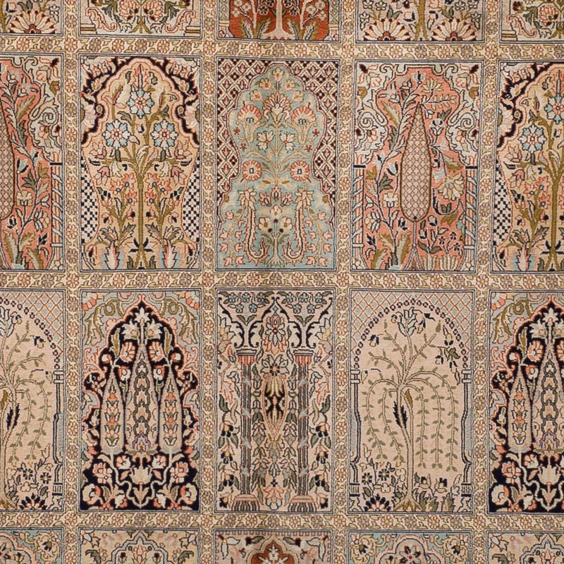 Alfombra de seda - Seda de Cachemira - 324 x 238 cm - beige