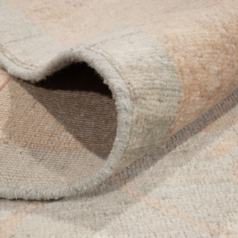 Ziegler Teppich - 394 x 309 cm - hellblau