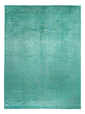 Alfombra de diseño - Vintage/revestido - 428 x 311 cm - verde