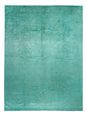 Alfombra de diseño - Vintage/revestido - 428 x 311 cm - verde
