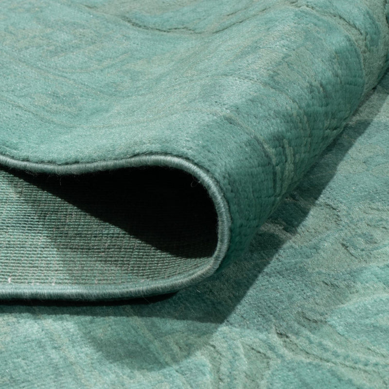 Alfombra de diseño - Vintage/revestido - 428 x 311 cm - verde