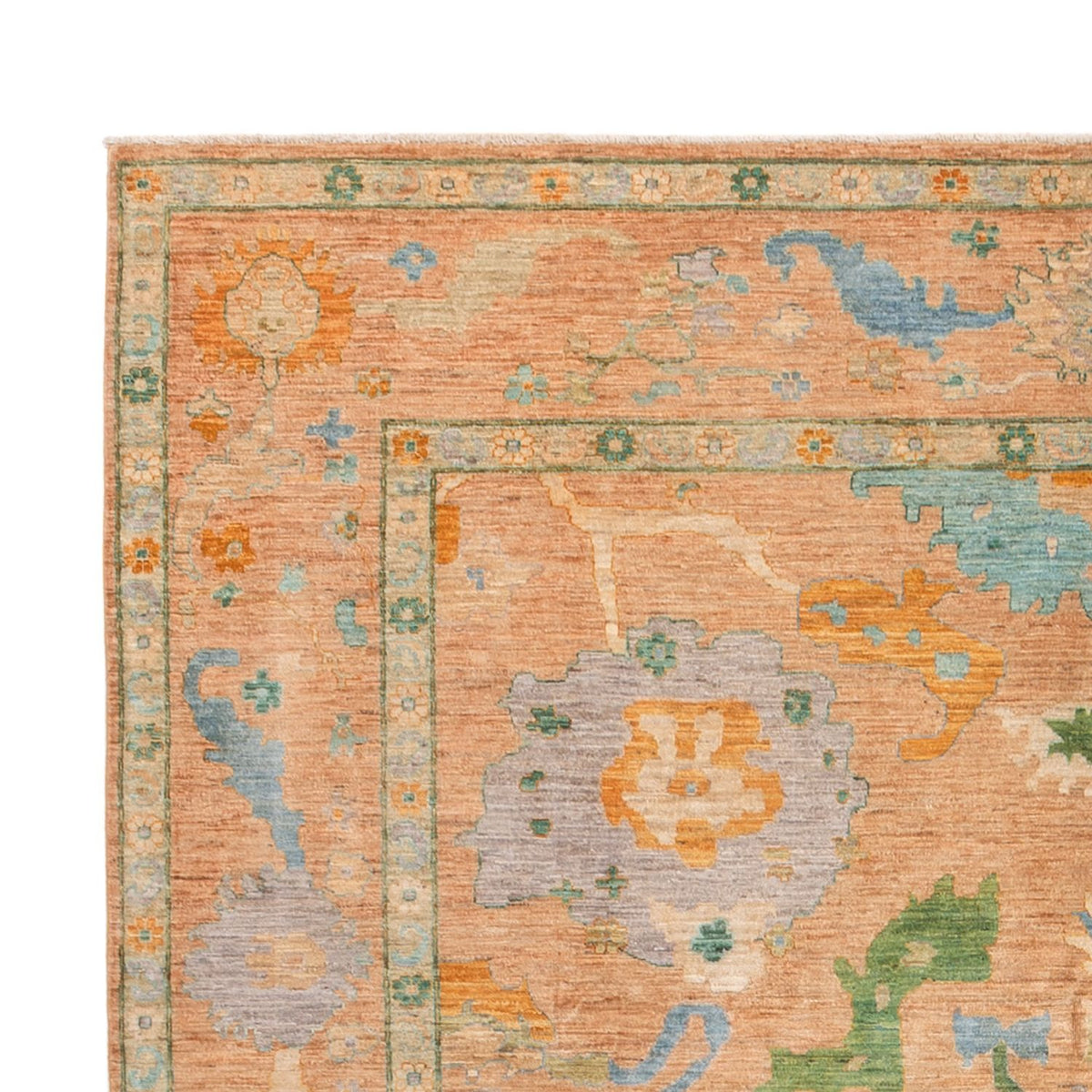 Alfombra Ziegler - Usak - 402 x 297 cm - naranja